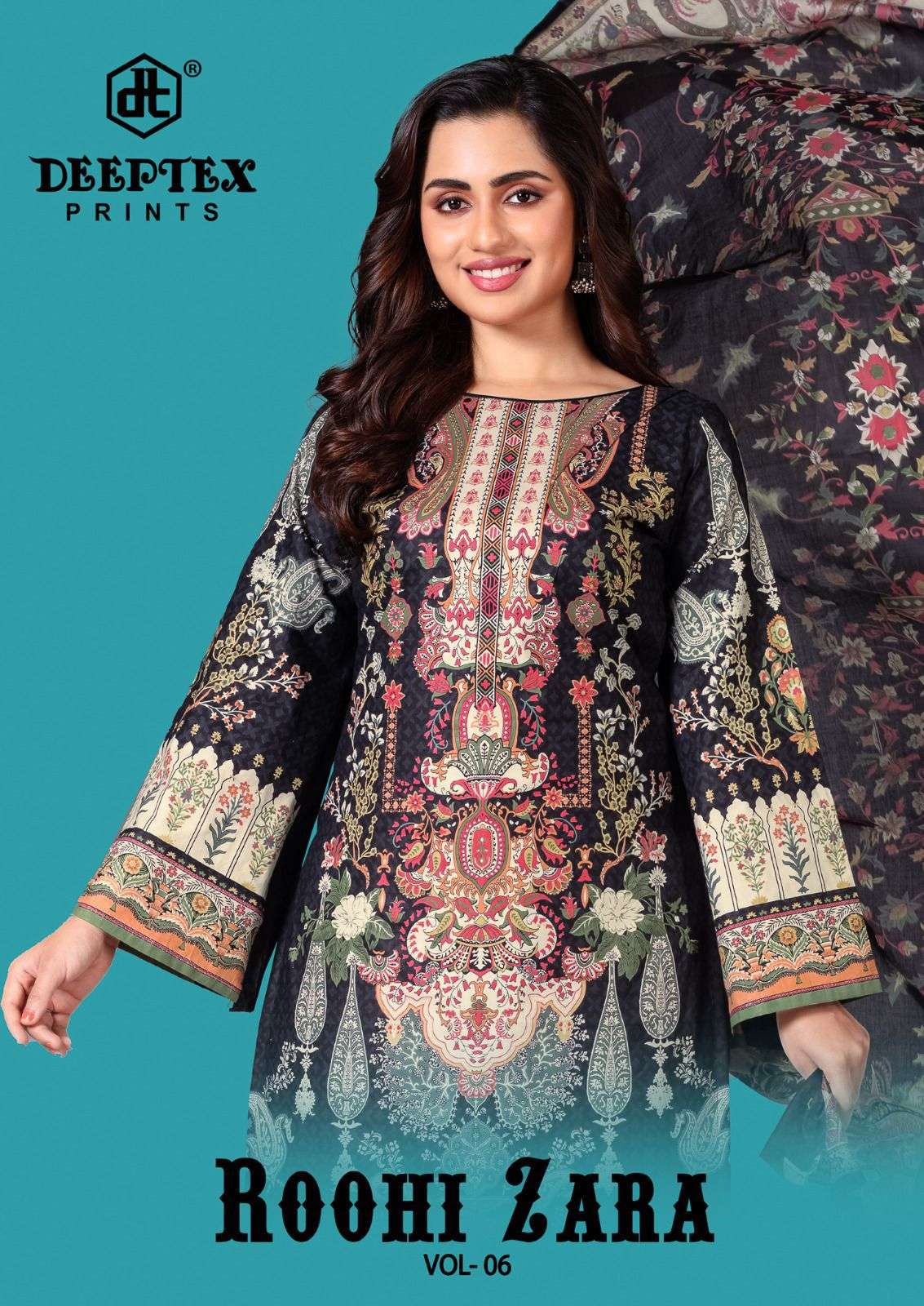 ROOHI ZARA KARACHI VOL-6 BY DEEPTEX